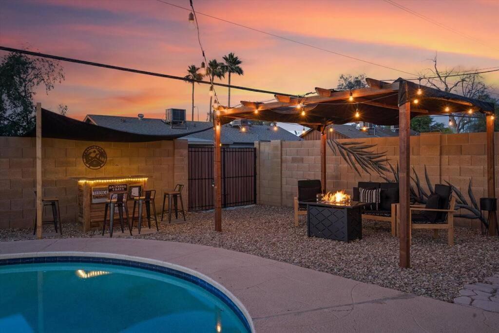 Modern Tempe Home With Heated Pool, Asu Zewnętrze zdjęcie